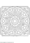 F�rgl�ggningsbilder mandala-1602i