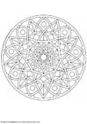 F�rgl�ggningsbilder mandala-1702c