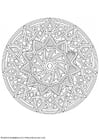 F�rgl�ggningsbilder mandala-1702f