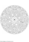 F�rgl�ggningsbilder mandala-1702h