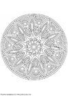 F�rgl�ggningsbilder mandala-1702s