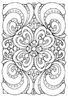 F�rgl�ggningsbilder mandala a04