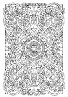 F�rgl�ggningsbilder mandala a05