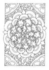 F�rgl�ggningsbilder mandala a09