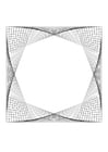 Målarbild mandala - blomma