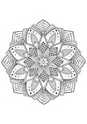 mandala blomma