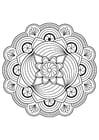 mandala blomma