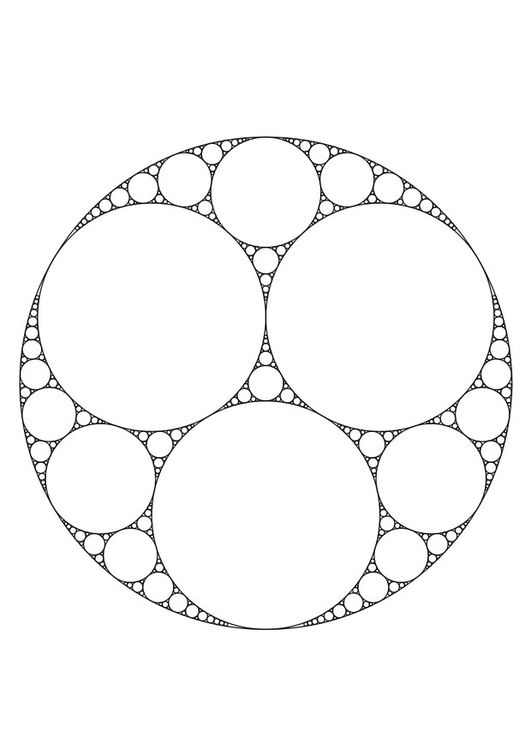 Målarbild mandala