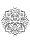 Målarbild Mandala