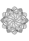 F�rgl�ggningsbilder Mandala