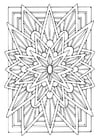 mandala - stjärna