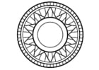F�rgl�ggningsbilder mandala1