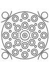 F�rgl�ggningsbilder mandala10