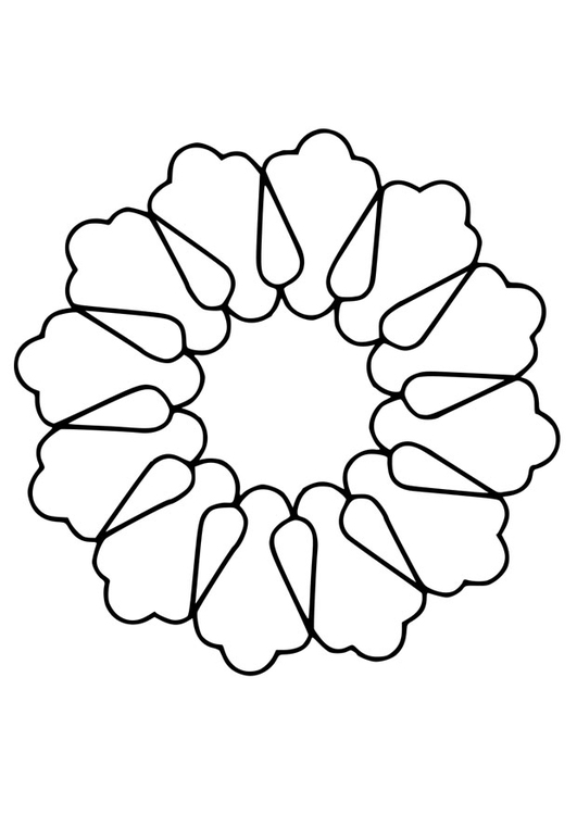 Målarbild mandala15