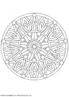 malarbild mandala-1702b