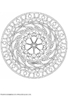 malarbild mandala-1602d