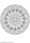 malarbild mandala-1702d