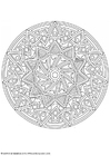 malarbild mandala-1702e