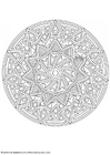 malarbild mandala-1702f