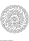 malarbild mandala-1702g