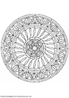 malarbild mandala-1602k