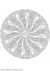 malarbild mandala-1702r