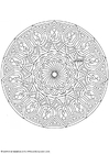 malarbild mandala-1702y