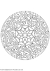 malarbild mandala-1702z