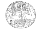 malarbild Maya fångare