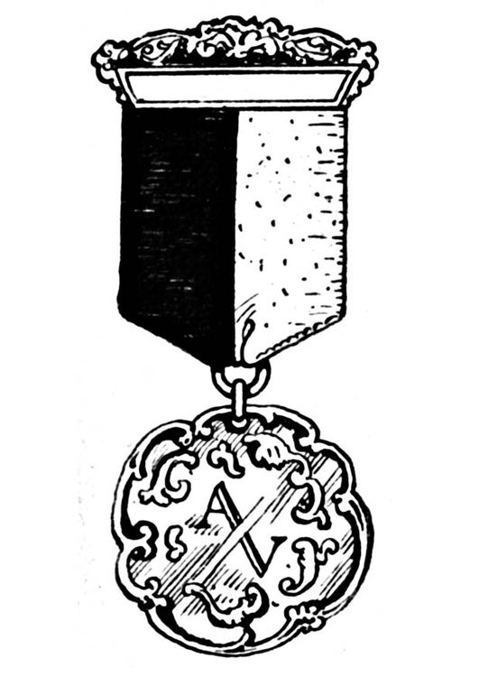 Målarbild medalj
