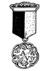 F�rgl�ggningsbilder medalj