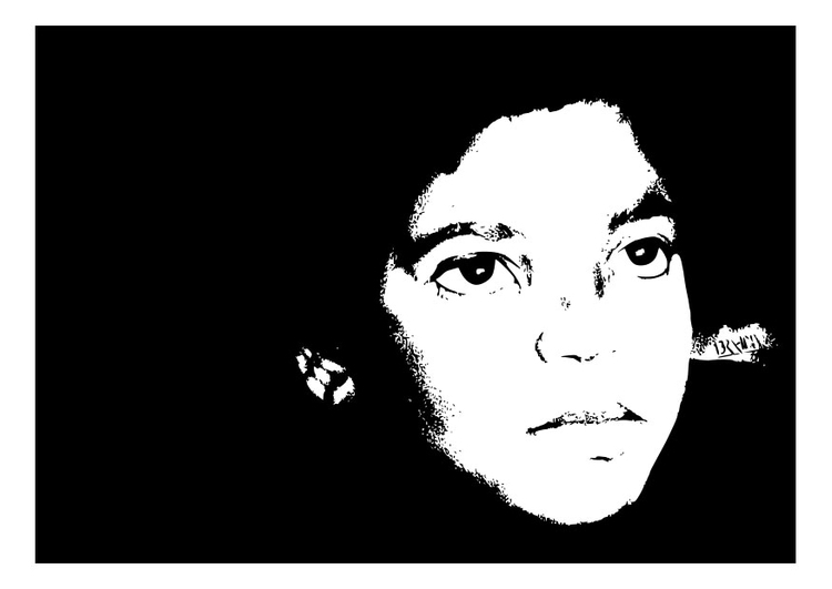 Målarbild Michael Jackson