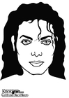 F�rgl�ggningsbilder Michael jackson