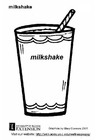 Målarbild Milkshake