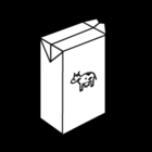 F�rgl�ggningsbilder mjölkkartong - tetrapak