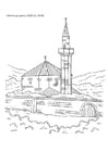 F�rgl�ggningsbilder moské