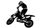 F�rgl�ggningsbilder motocross