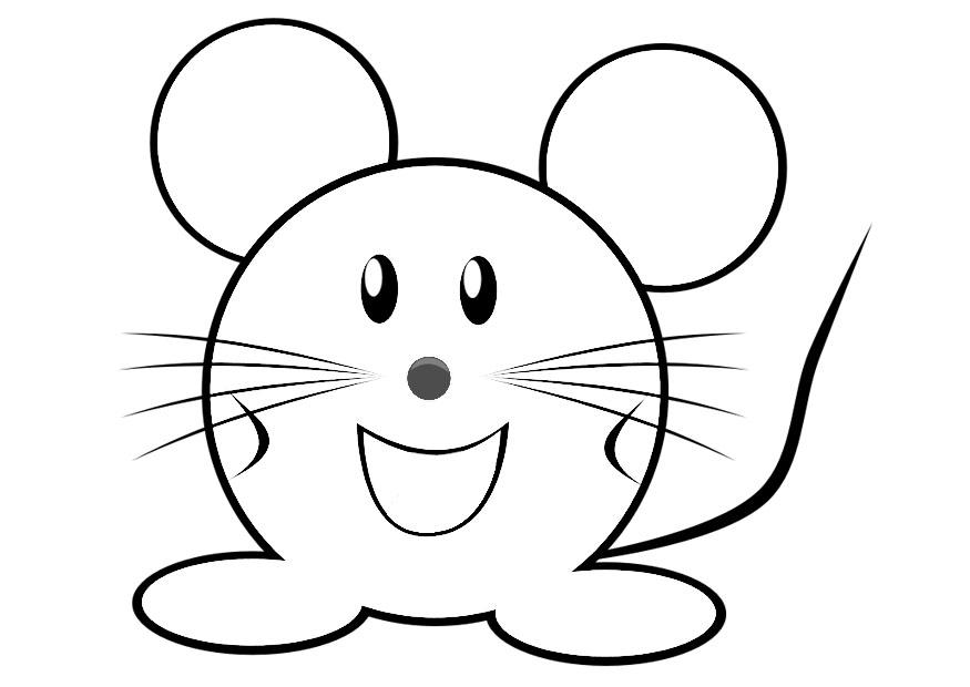 Målarbild mus