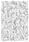 malarbild musik