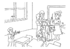 malarbild musiklektion