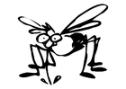 Målarbild mygga