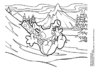 Målarbild neopets vinter