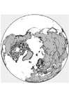 F�rgl�ggningsbilder Nordpolen