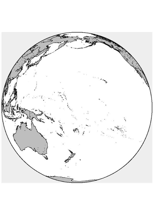 Målarbild Oceanien