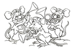 malarbild orkester