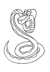 Målarbild orm