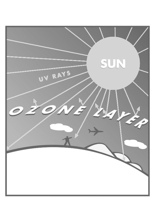 Målarbild ozon