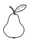 F�rgl�ggningsbilder päron