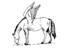 malarbild pegas
