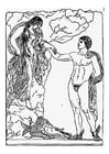 F�rgl�ggningsbilder Perseus och Andromeda